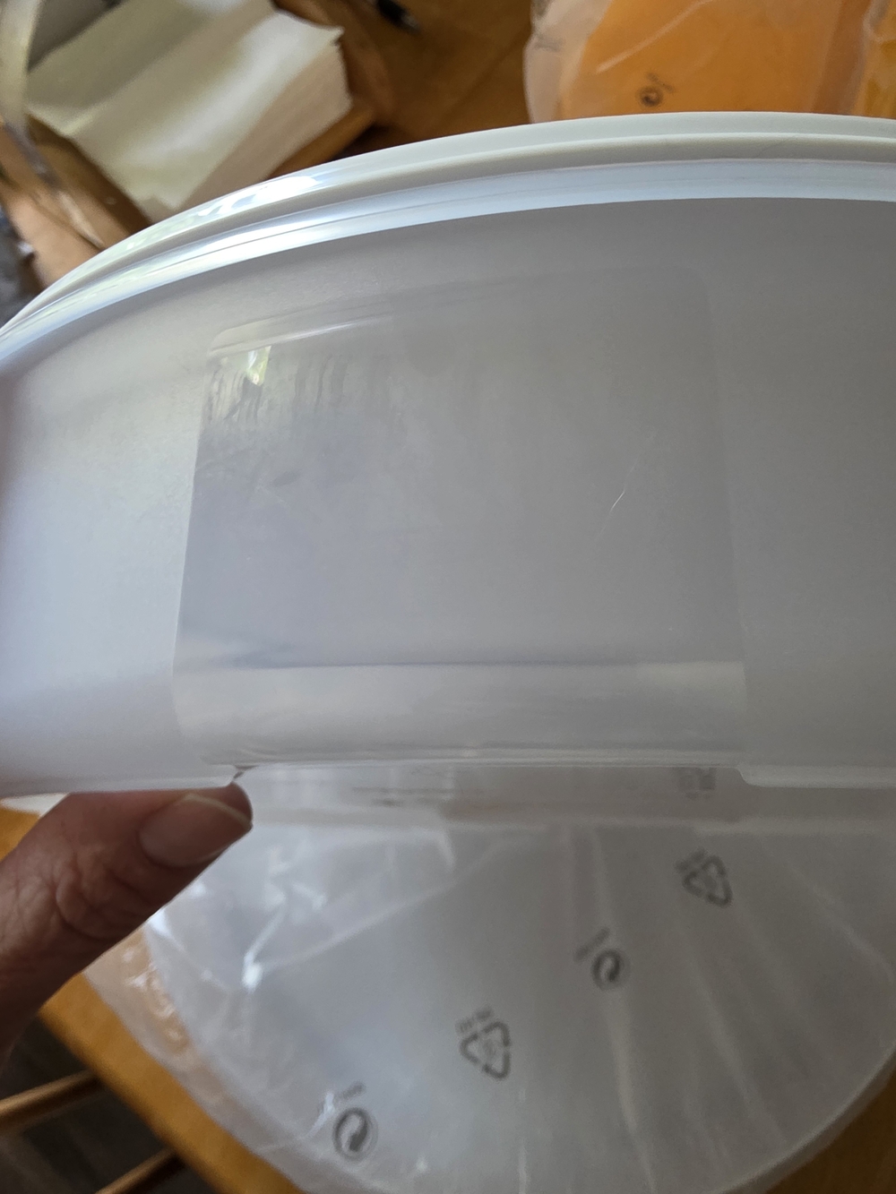 Tupperware Round Container - Grey - Picture 4 of 4